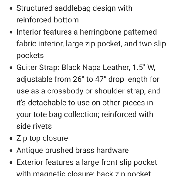 Lenox Cowhide Bag - Picture 5 of 9